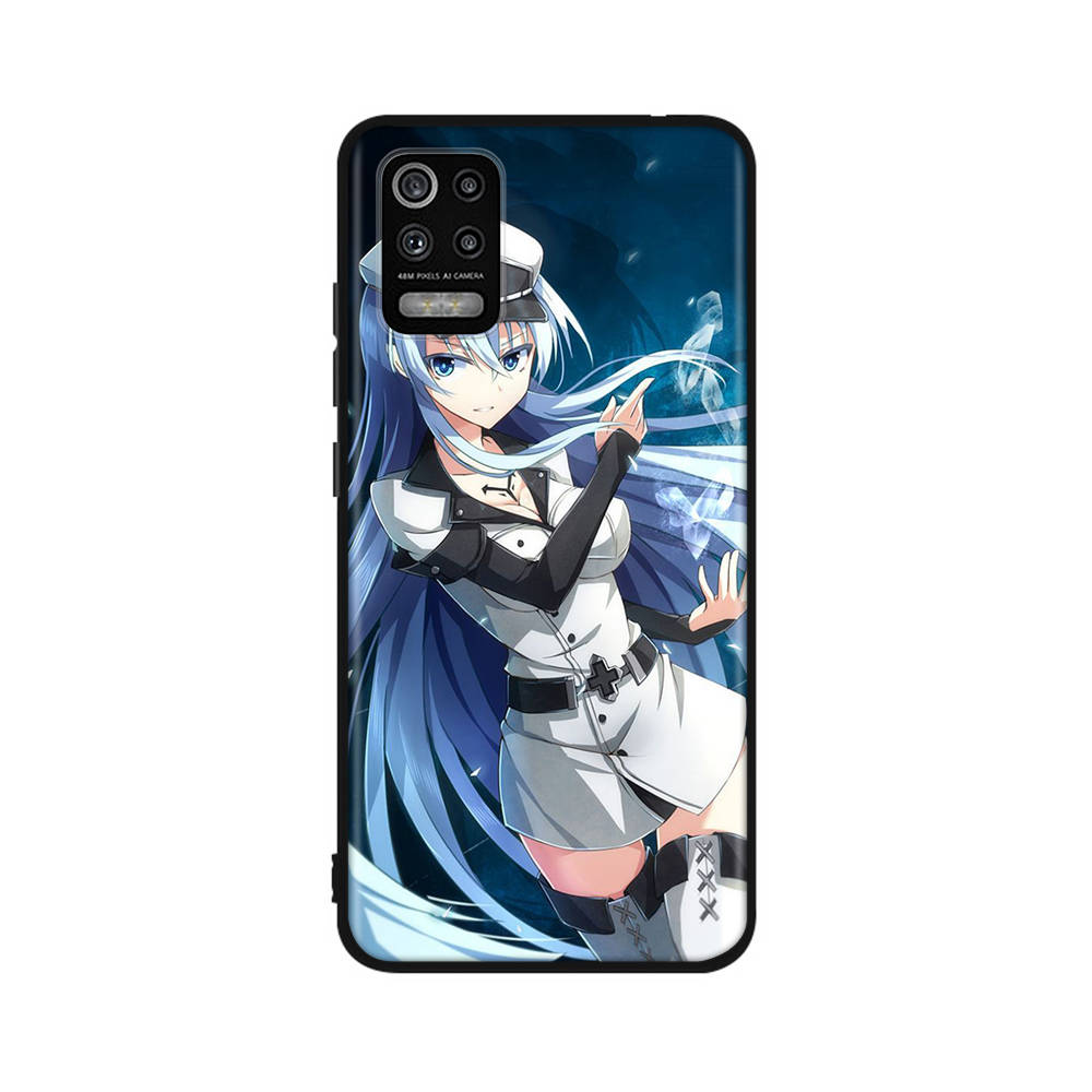 Чехол DT50 Akame Ga Kill для Xiaomi Poco X6 X4 M5 M6 F5 F6 C65 C55 C50 C51 C40 Redmi Note 7 8 14C A3X 13C 12C 11 10A 9C Pro, черный мягкий чехол
