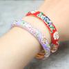 Traditional Filigree Enamel Bangle Hanfu Accessories Hollow Out Peony Bracelet  Festival Gifts