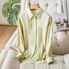 Lapel Long-sleeved Shirt Women's New Top Exquisite Commuter Shirt