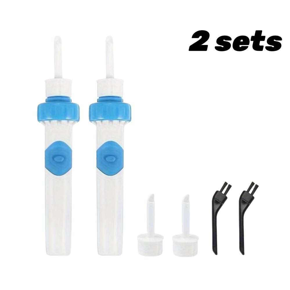 Электрическая чистка ушей Инструмент для удаления ушной серы с мягким наконечником Безопасное всасывающее устройство Беспроводная работа Батарейки в комплект не входят Аксессуар для ухода за ушами