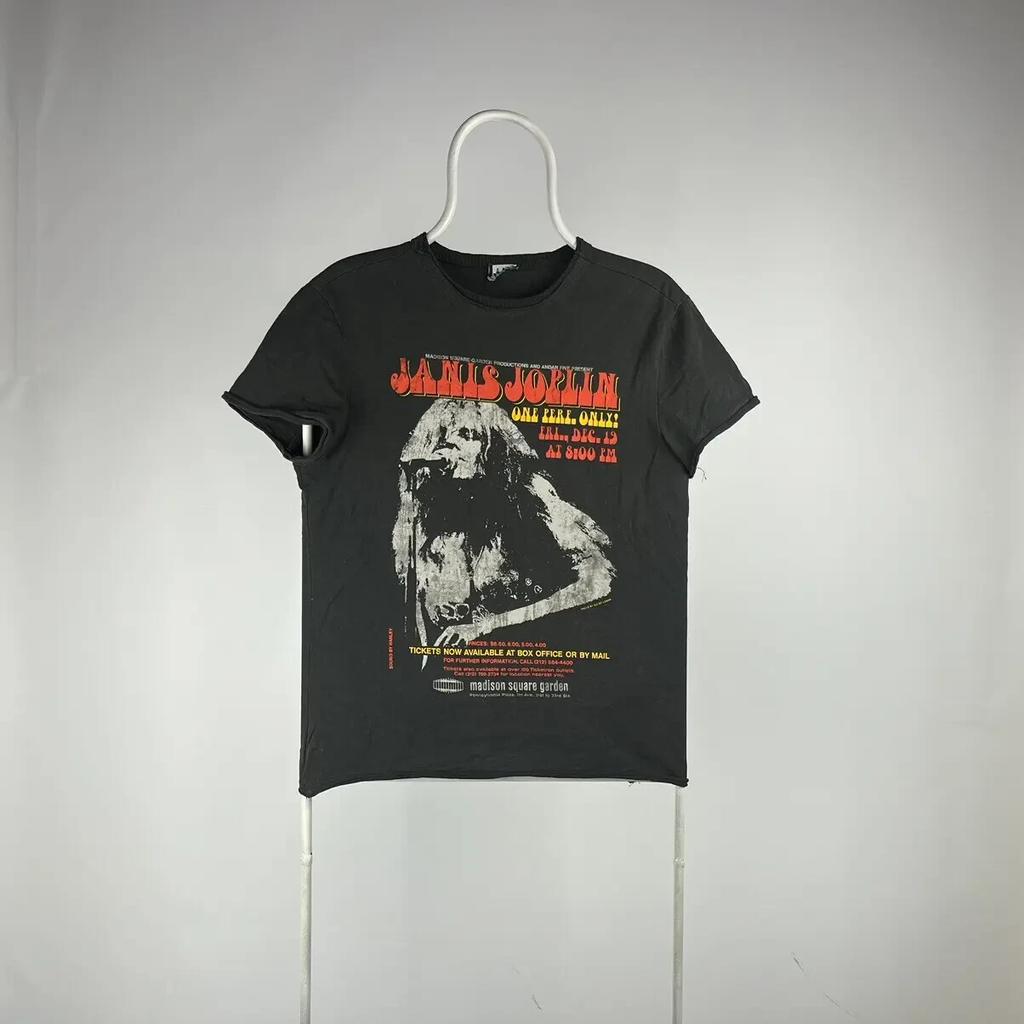 Janis joplin T-shirt madison square garden size small Unisex T-Shirt