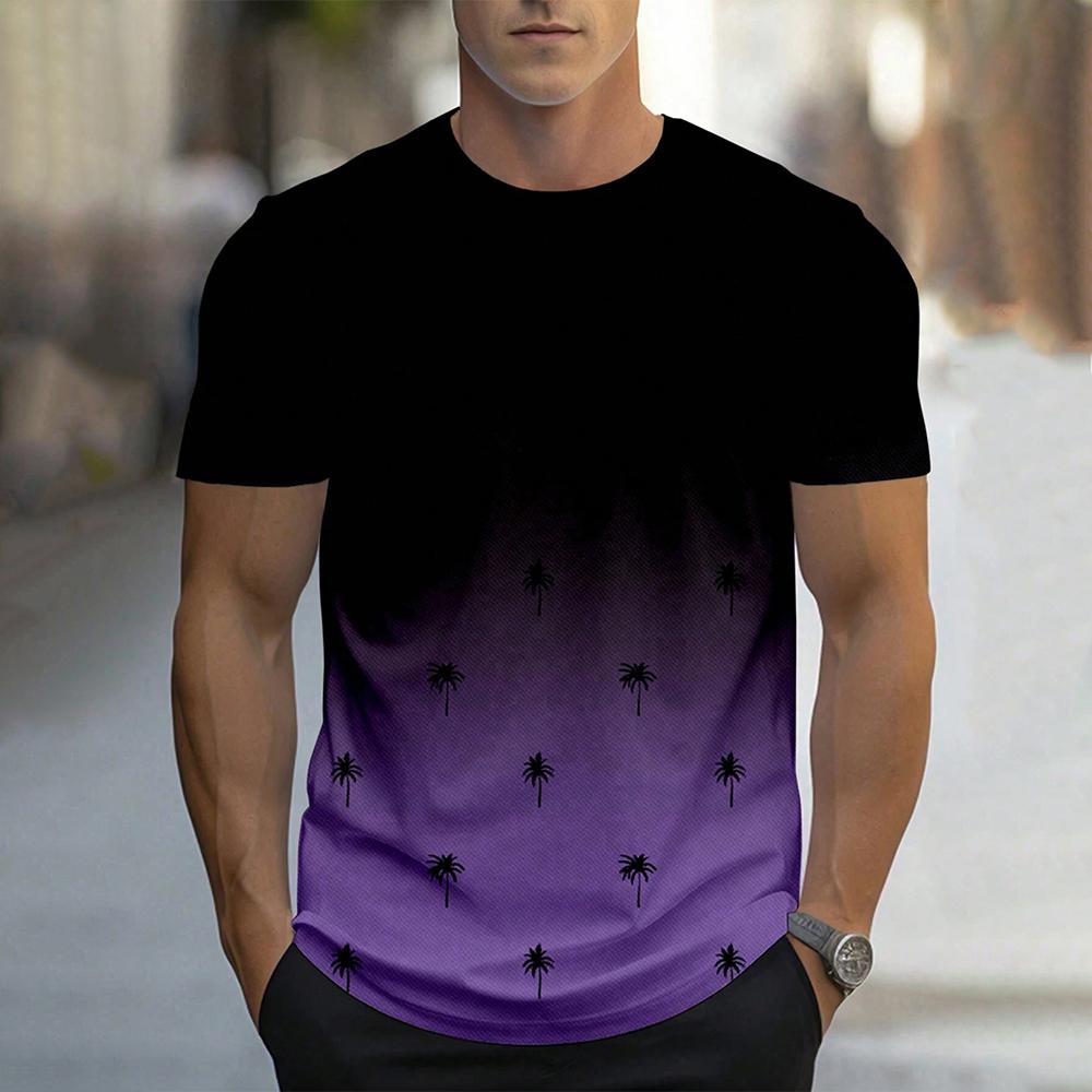 Повседневная повседневная модная футболка для мужчин с графическим 3D-принтом футболки повседневные футболки с коротким рукавом свободная мужская одежда топы лето