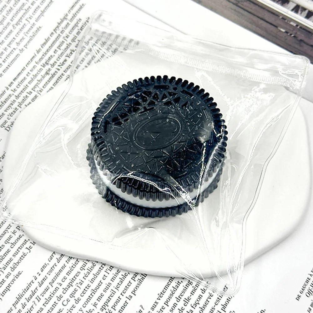 Taba Squishy Biscuits,Silicone Stress Pressure Relief Squishy Toys Mochi Taba Squishy Simulated Cookies Fidget Toy Pinching Toy