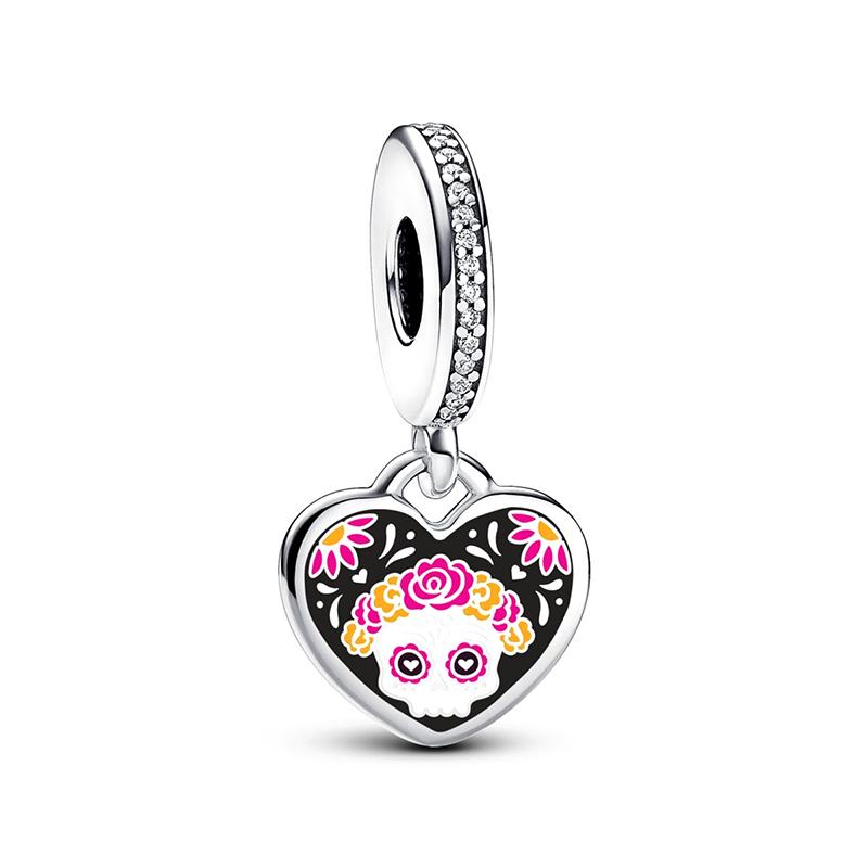 Медь Новинка Висячий Подвеска Шарм Бусины Подходят Оригинальным Браслетам Ожерелье Для Женщин Роскошные DIY Ювелирные Изделия Подарок