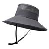 Панама летняя защита от солнца шляпа от солнца мужская для улицы альпинизма рыбалки защита лица шеи интегрированная шляпа широкополая шляпа от солнца