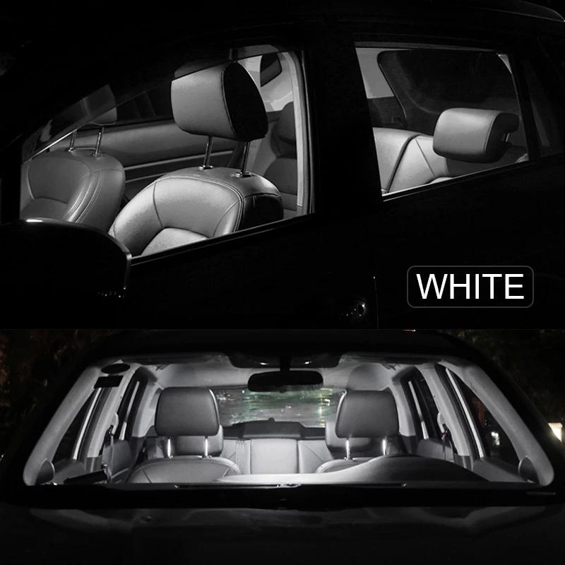 BADEYA Canbus White Error Free LED Interior Dome Reading Light Bulb Kit For Renault Clio 2 3 4 II III IV MK2 MK3 MK4 (1998-2017)