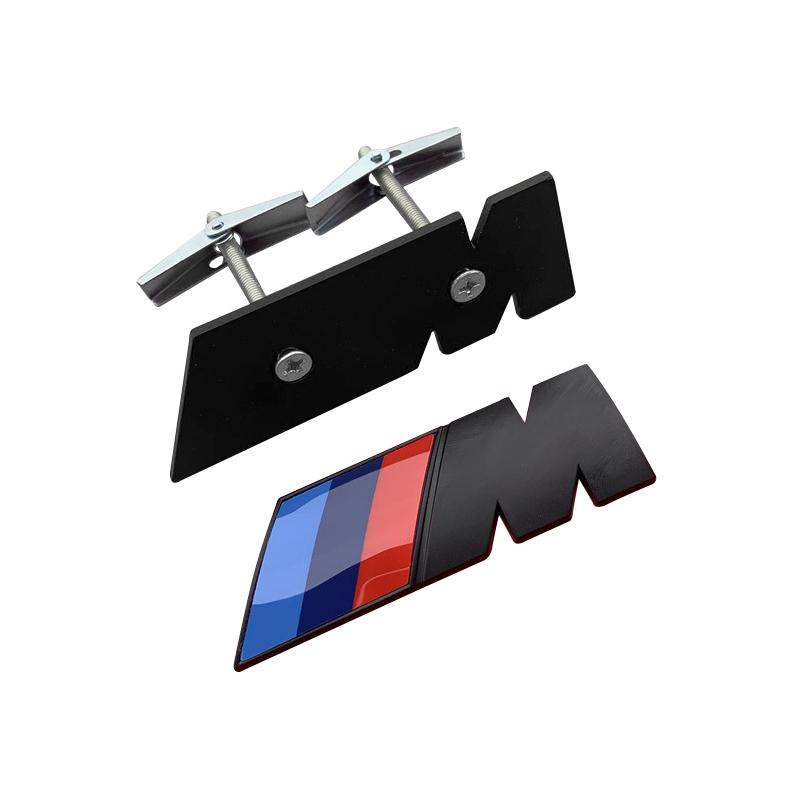 Для BMW F15 G05 F16 G06 F25 G01 G08 F26 G02 F07 F10 G07 G20 Наклейка 3D Автомобильная Передняя Решетка Значок M Эмблема Декоративные Аксессуары