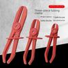 3-Piece Plastic Oil Pipe Pliers Set: Cut-Off, Sealing, and Clamping Tools for Auto Repair