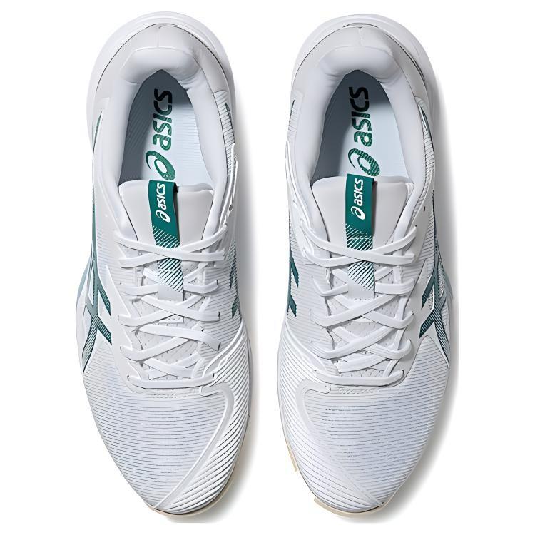 Asics Мужские теннисные кроссовки Solution Speed FF 3 Low Top Белый Зеленый - 1041A498-100