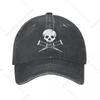 Бейсболки Jackass Skull And Crutches Модные Потертые Хлопковые Головные Уборы Унисекс Летние Шляпы для Улицы Кепка