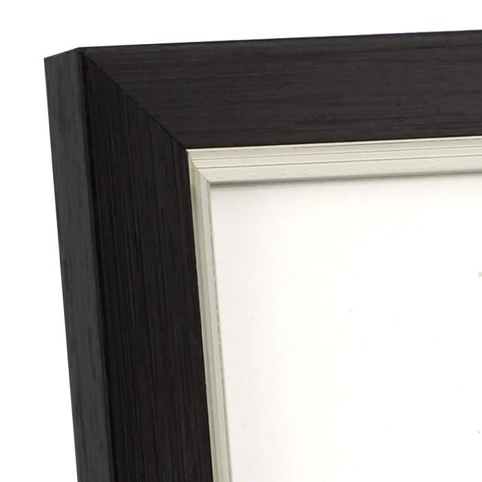 Cadre Photo - Deknudt - S46a - Argenté - 20x30 cm - Résine - Design Contemporain