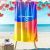 Colorful Jesus Cross Design Beach Towel Quick-drying for Travel Outdoor Sports Jogging Beach and Swimming