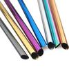 Metal Drinking Straw Set Reusable Straw 18/10 Stainless Steel Straw Wide 12mm Pearl Milkshake Bubble Tea Straw Party With Brush