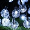 50/100 LED Crystal Ball Solar Outdoor Garland Garden String Lights Birthday Decoration