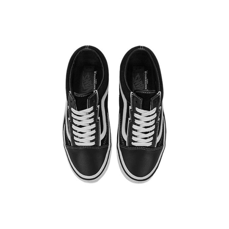 Mastermind World x Vans Old Skool VLT LX Bolt - Панк-культура Унисекс Кроссовки Черные VN0007PRBLK