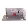 3pcs Parking Lot Model Innovative Simulation PVC Easy Assembly 1:32 Scale Parking Lot Toy for