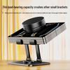 Adjustable Rotating Tablet & Laptop Stand with Cooling Fan & Hollow Design