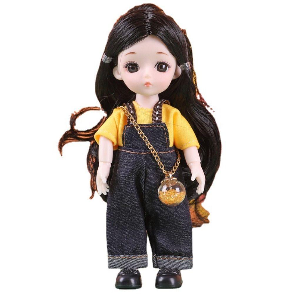 Одеваем куклы BJD 13 подвижных суставов Съемные суставы Кукла Имитация глаз Шарнир Кукла Девочки Подарки