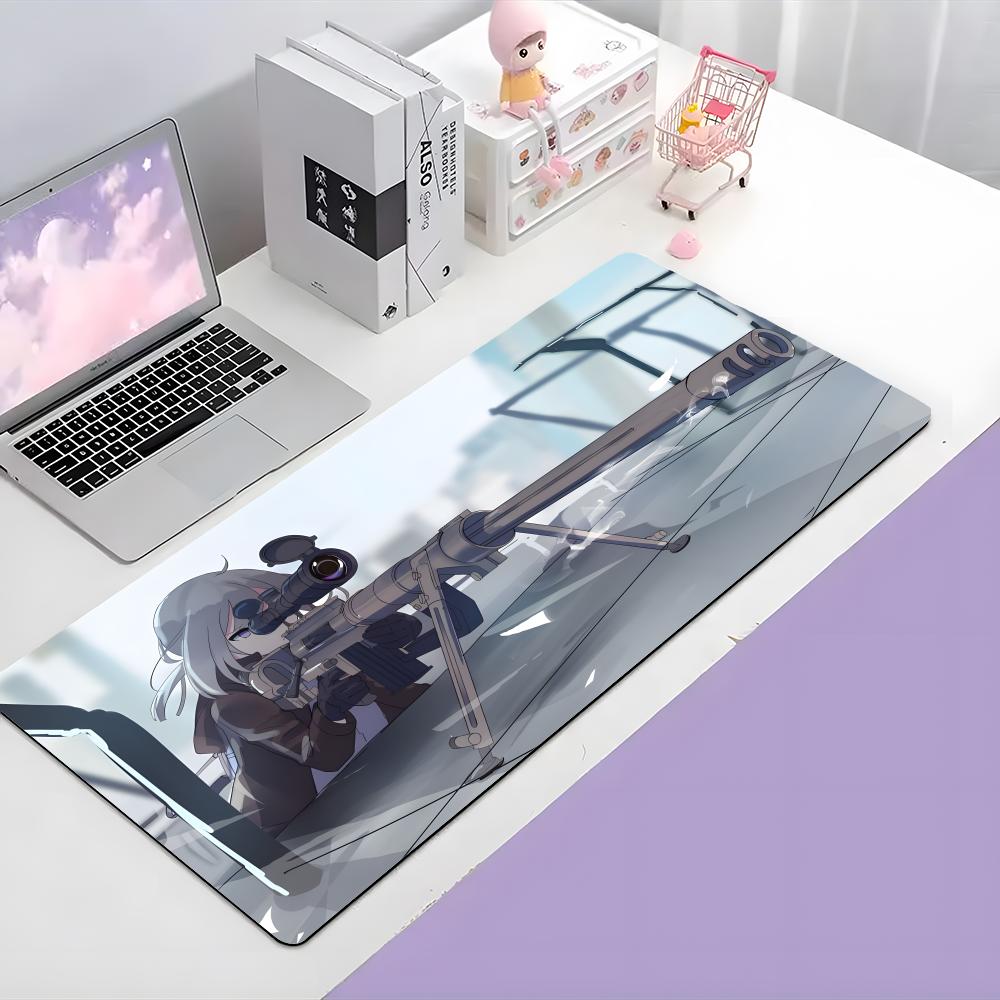 Игровой Тактический Коврик для Мыши Girls' Frontline Большой Игровой Коврик для Мыши С Толстым Прошитым Краем Нескользящий Коврик для Стола