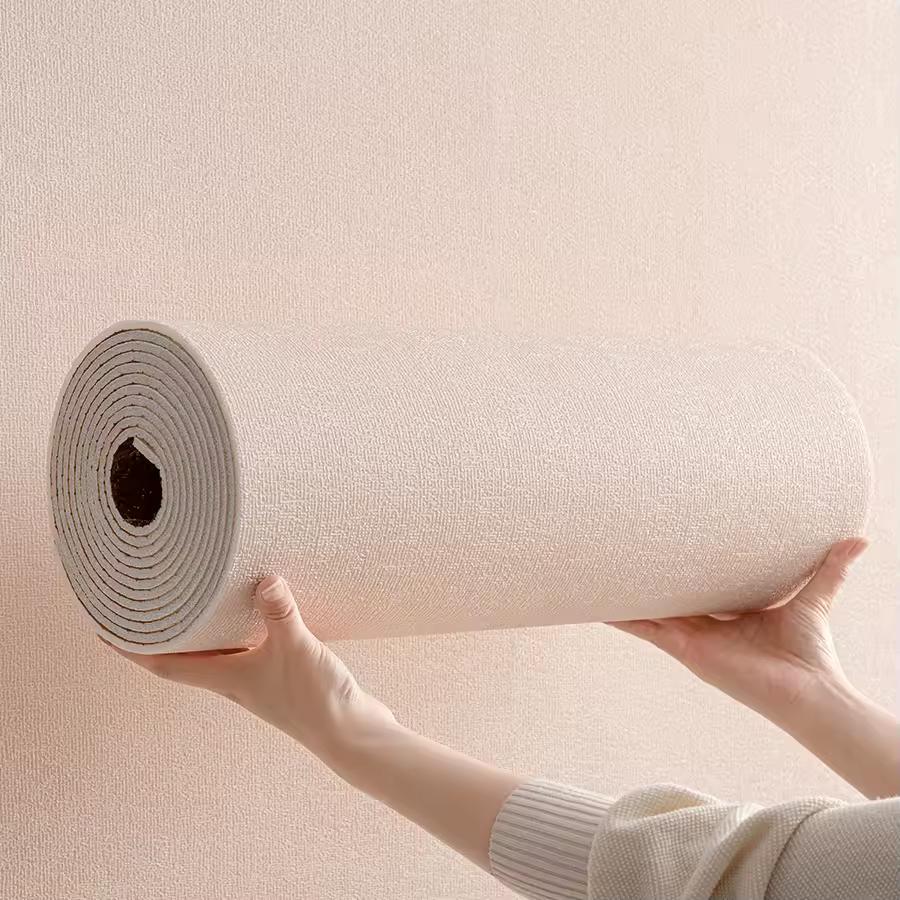 Самоклеящиеся обои сделай сам льняные обои украшение акцентной стены гостиной самоклеящаяся наклейка на стену утолщенная версия sui