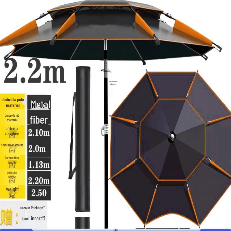 Outdoor Adjustable Fishing Sun Umbrella