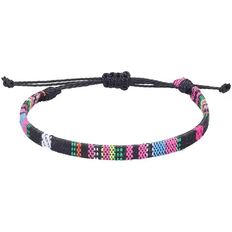 Браслет Подвески Мужская мода Регулируемые прочные модные бохо ручной работы богемные парные браслеты для женщин унисекс