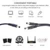 DC5.5x2.1MM Power Splitter Cable DC5525 Y Splitter Power Cable For LED, CCTV 18AWG Durability Power Cord 30cm/11.81in