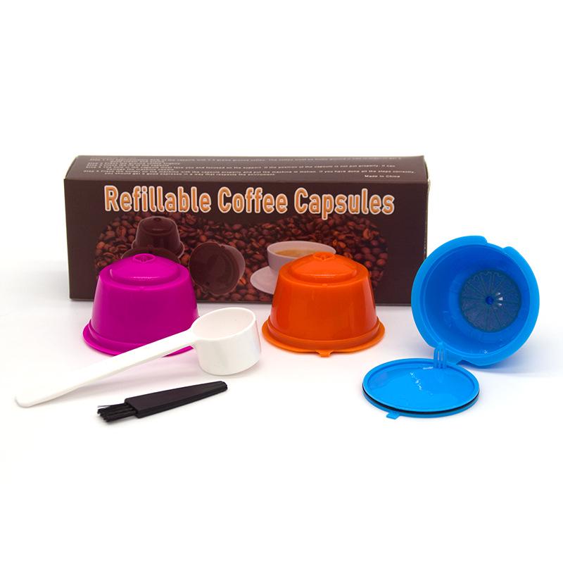 Многоразовая кофейная фильтр-чашка для капсул Nespresso Dolce Gusto