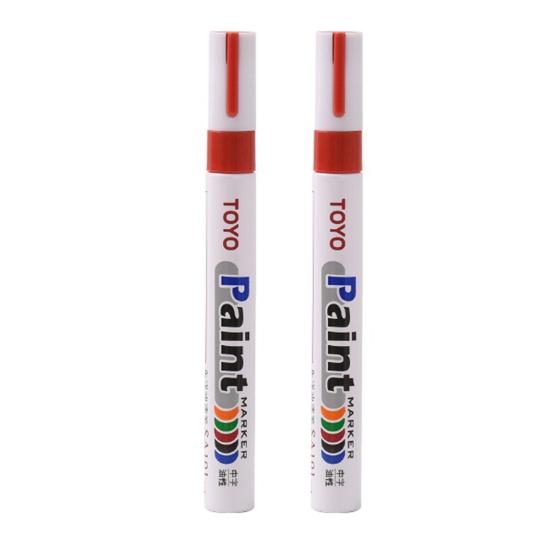 2 шт., ручки для краски с отметками шин, водонепроницаемые, устойчивые к выцветанию, ручки для краски с точным нанесением, аксессуары для автомобилей