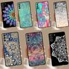 Элегантный чехол с цветочным узором Мандала для Samsung Galaxy S23 S24 Ultra S8 S9 S10 S22 Plus Note 10 20 Ultra S20 S21 FE