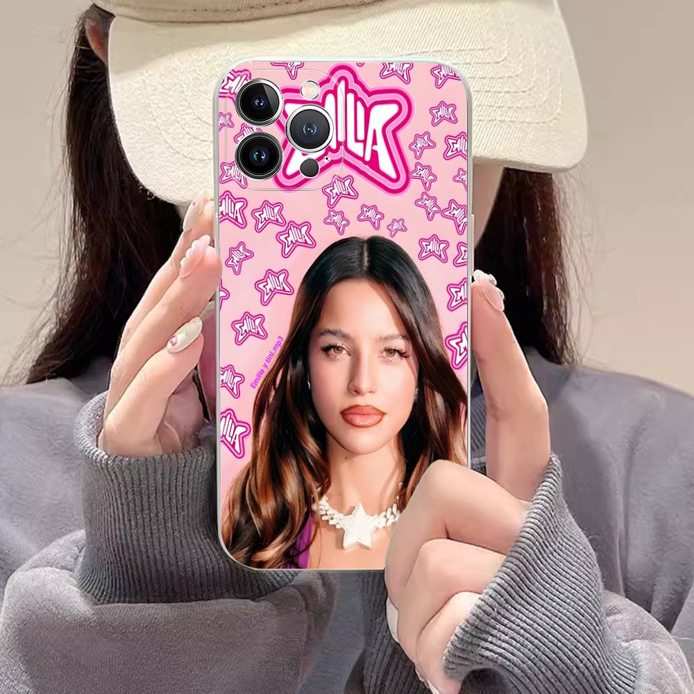 Emilia Mernes Mp3 Phone Case For IPhone 17 16 15 14 11 12 13 Mini Pro XS Max Plus Funda Shell