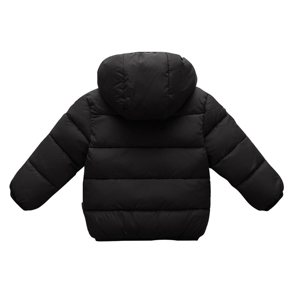 Down Thickened Baby Hooded Jacket And Medium Children's Down Jacket