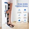 Adjustable Knee Ankle Foot Orthosis Support Lower Limbs Brace Fracture Protector Leg Joint Support Ligament Rehabilitation Care