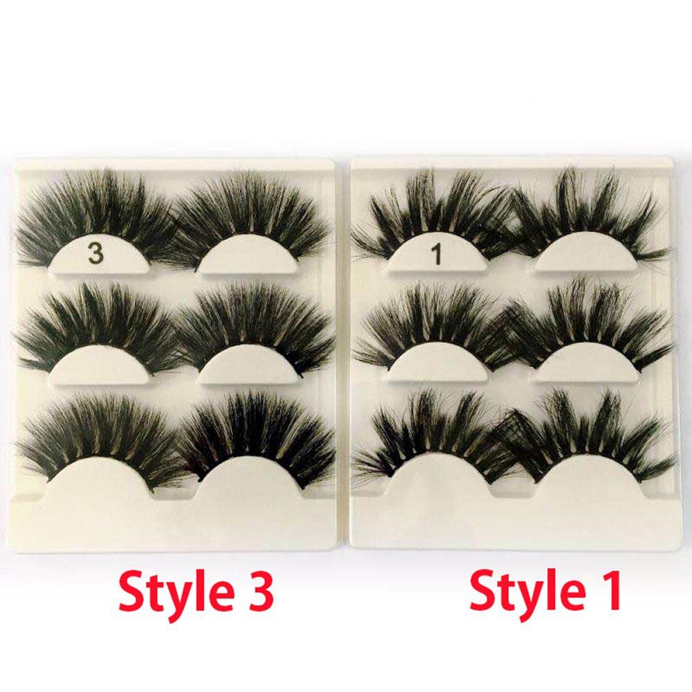 Густые Длинные Драматичные Пушистые Перекрещенные 3D Мягкие Норковые Накладные Ресницы 25мм Ресницы Наращивание Ресниц