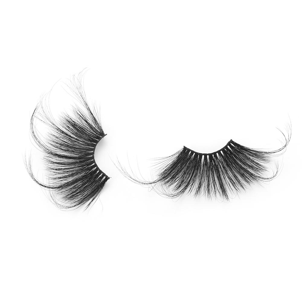 Fashion Super Long Dramatic Fluffies Lash Extension False Eyelashes 100% 3D Mink Hair 70mm Lashes