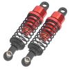 Shock Absorber 65mm Aluminium Alloy RC Spring Damper Fit for Traxxas Slash 2WD RC CarsRed