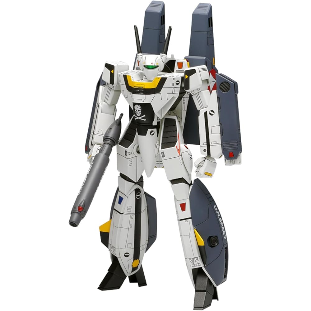Wave Macross VF-1S/A Super Valkyrie Battroid Model Kit 1/100 Scale Approximately 16cm Tall