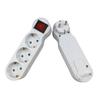 3 Holes EU Plug Electronic Power Strip Fast Charging Switch Extension Socket