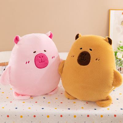 Плюшевая игрушка капибара Капибара зимняя грелка для рук подушка-плед студент антифриз уродливая милая кукла женская грелка для рук
