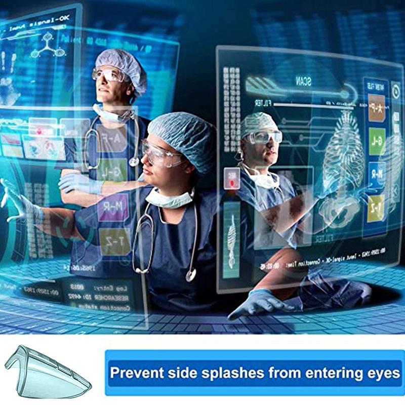 Side Shields For Eye Glasses Slip-On Safety Glasses Flexible Shield Universal