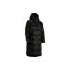 Long Down Jacket With Logo Print Women Outerwear Black 1373458-001