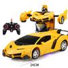 1:18 Remote Control Transforming Car Induction Transforming Robot Rc Car Children Racing Car Model