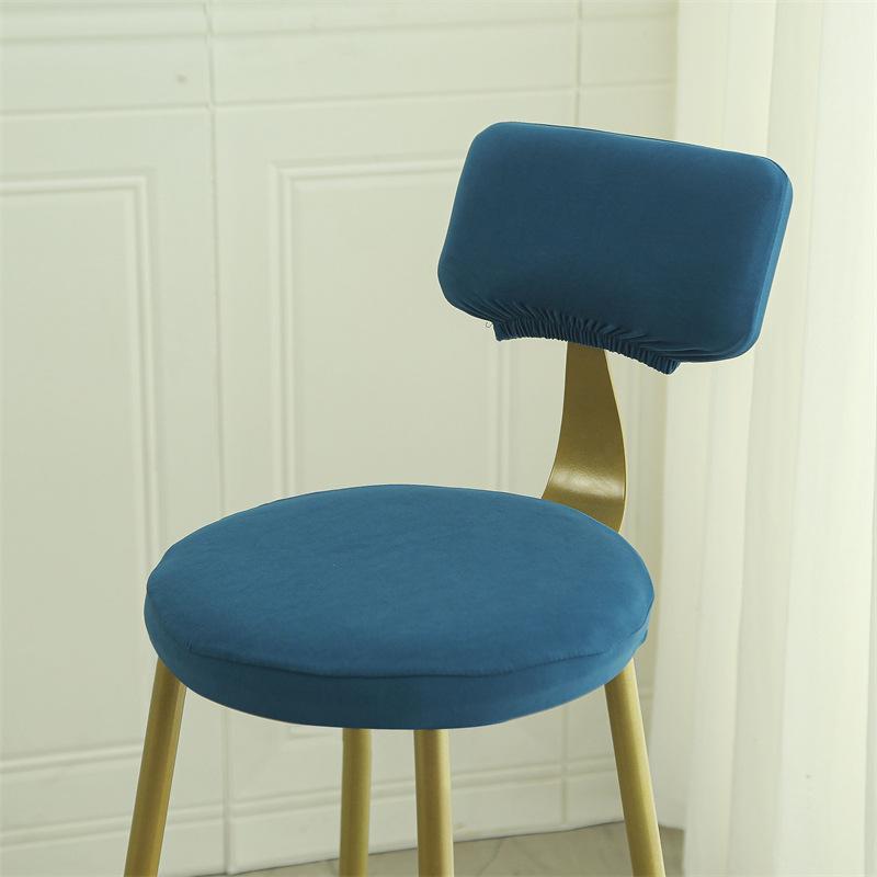 Чехол на стул Эластичный Универсальный Круглый Табурет Чехол на стул Полная Защита от пыли Современный Барный Вращающийся Стул Табурет Чехол Прочный
