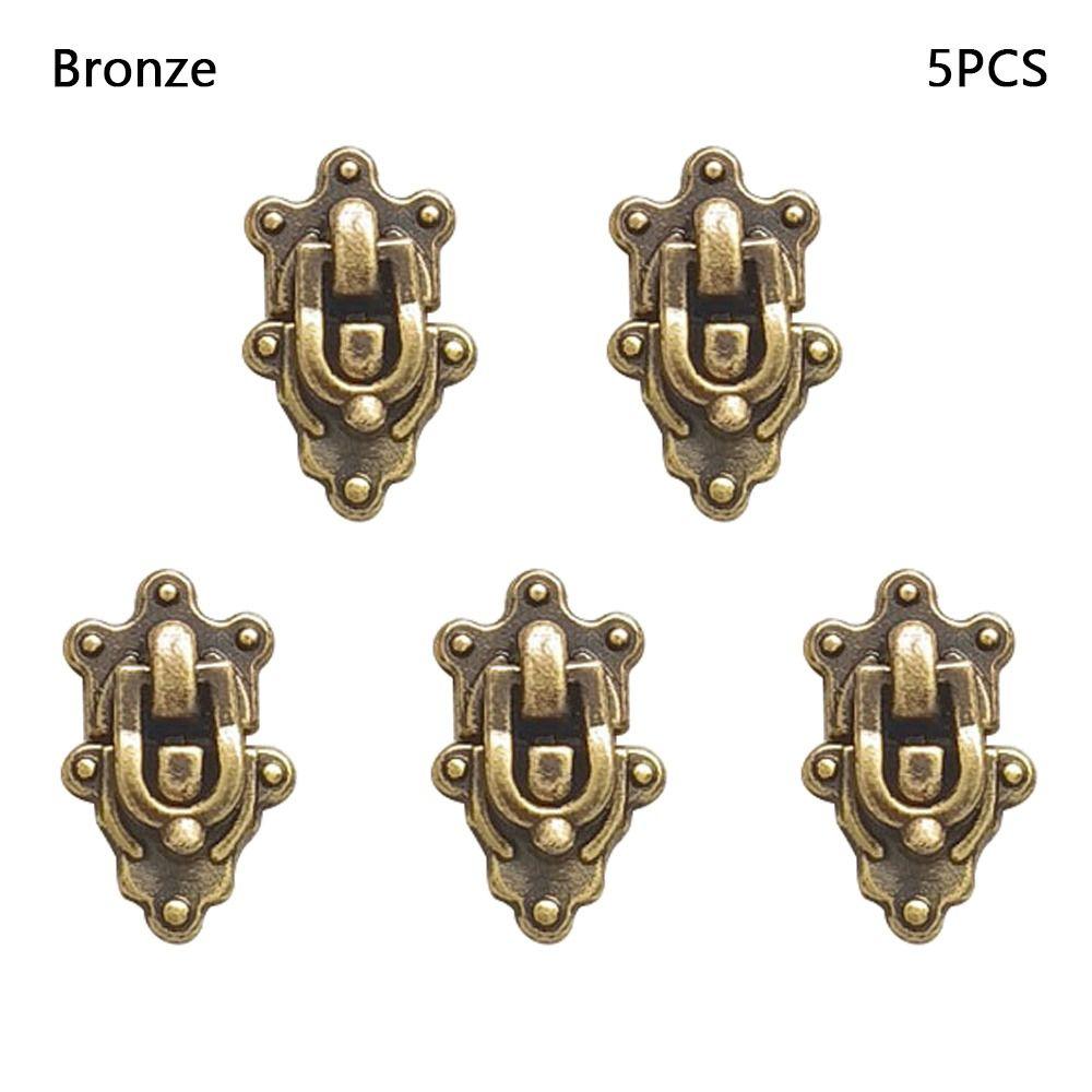 5 шт. Мини DIY Ручной 4 цвета Кукольный чемодан Застежка Высокое качество Детали для кукольных сумок Кукольные аксессуары