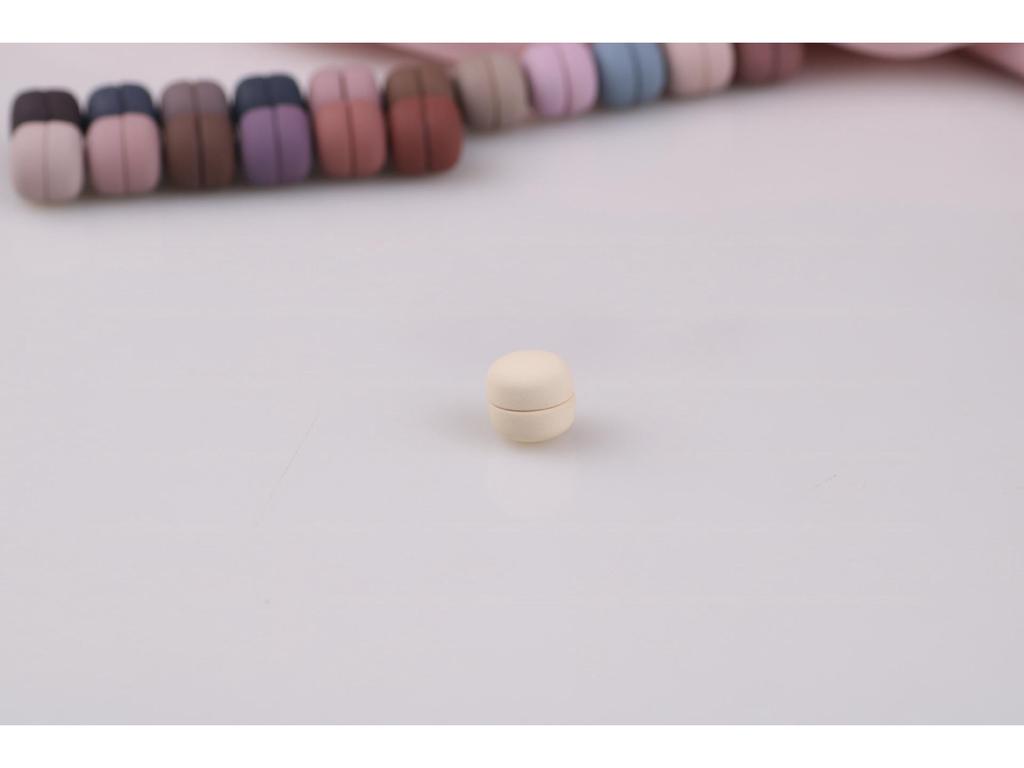 Магнитная брошь-зажим для шарфа «Макарон»: Не оставляющий следов, не повреждающий аксессуар для шали и головного платка.