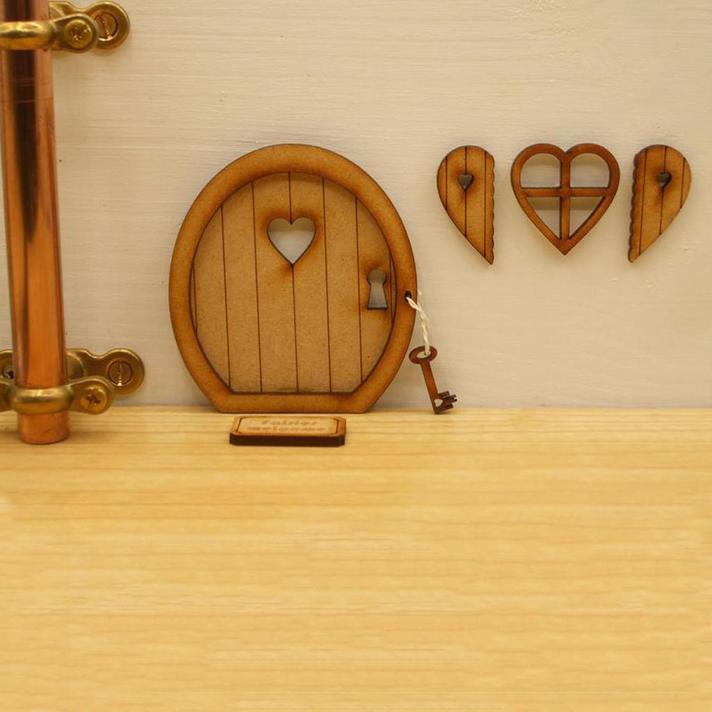 Дверь для украшения театра, ремесленная дверь, используемая для самостоятельной сборки, набор дверей Elfin Door