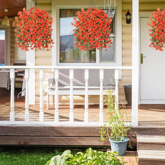 Имитация ипомеи, изысканное мастерство, искусственные цветы, яркий цвет, простота в уходе, праздничный декор для вечеринки