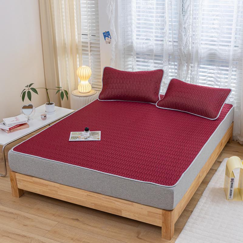 Комплект из трех ковриков для матери и ребенка из латекса Ice Silk — мягкий, прохладный и моющийся