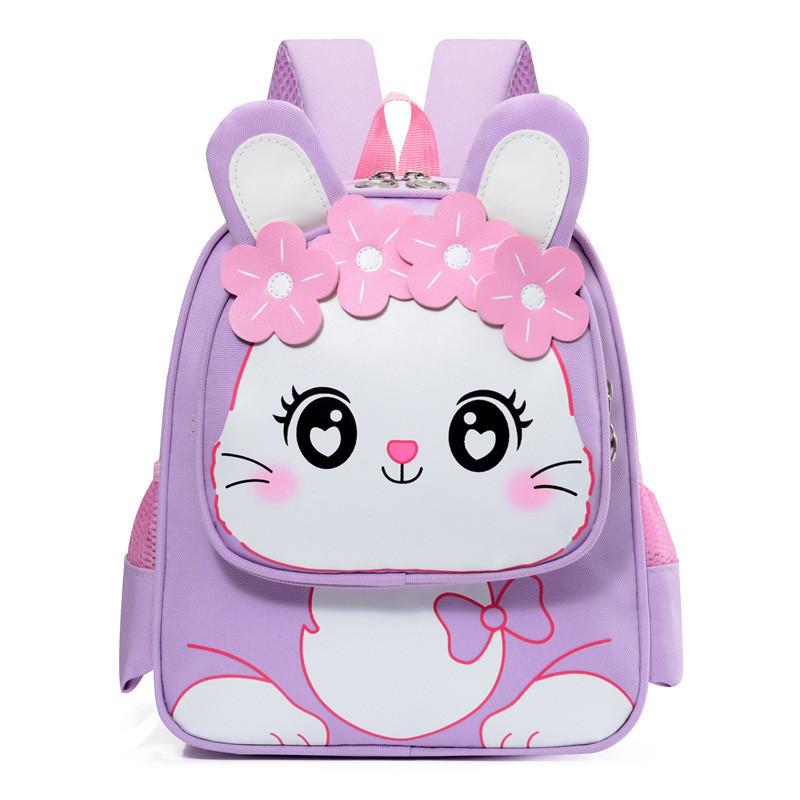 Trendy Lightweight Oxford Cloth Toddler Backpack For Preschool Kids 3-6 Years