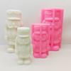 Shorty Nutcracker Statue Silicone Candle Mold Christmas Decor Silicone Mold Dinner Soy Wax Silicone Mould Christmas Ornaments